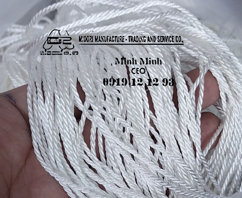 Dây lưới, dây thừng, dây bô PP, dây lưới đan, dây chịu lực, dây se cường lực