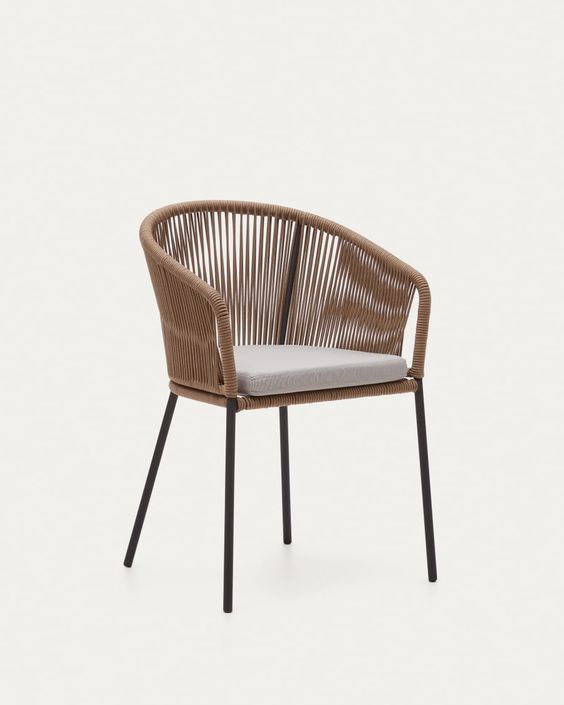 DÂY ROPE 25MM - DÂY ĐAN GHẾ - DÂY ĐAI DỆT ĐAN NỘI THẤT MÀU BE