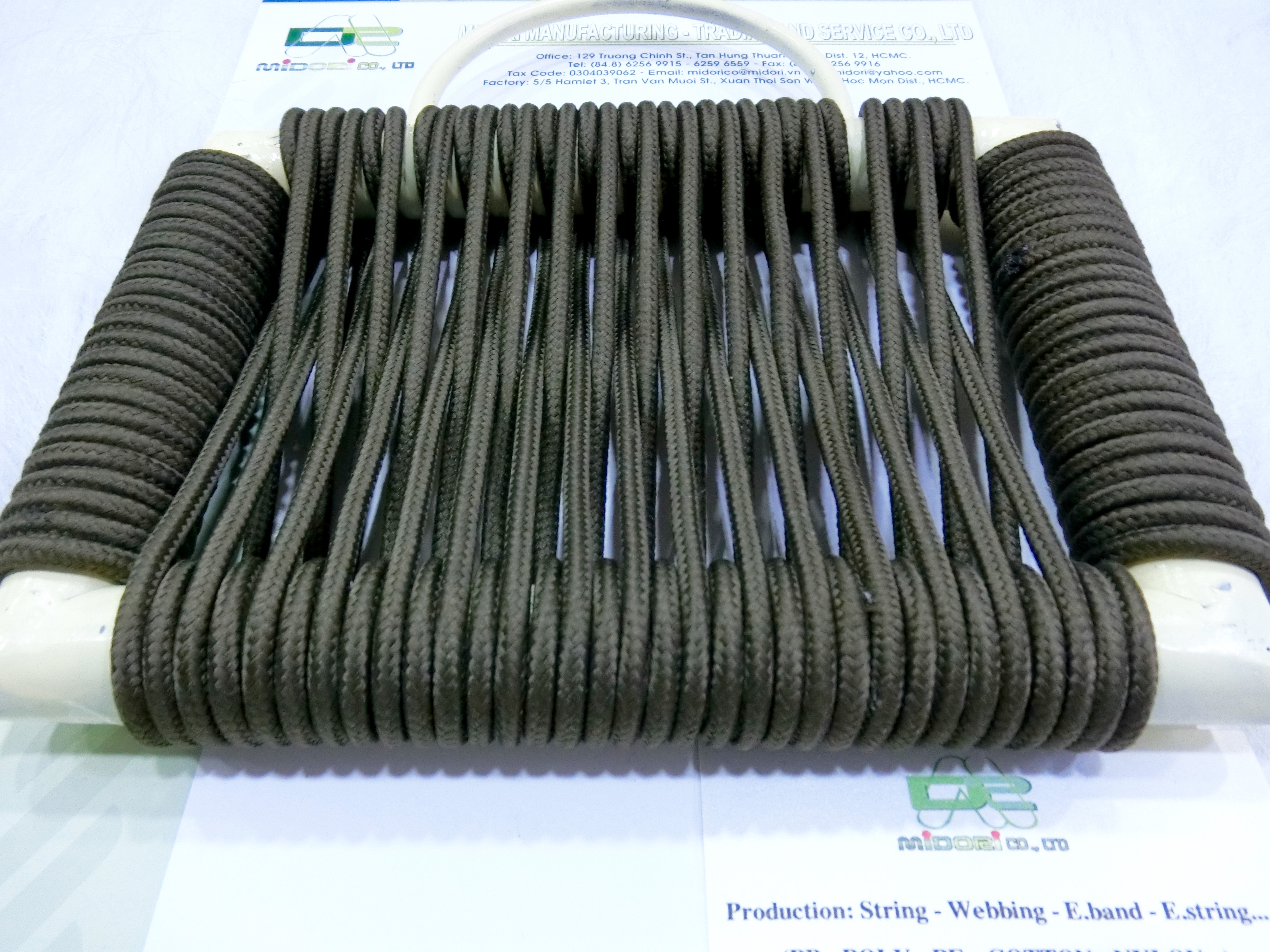 Dây rope nội thất Châu Âu màu đen