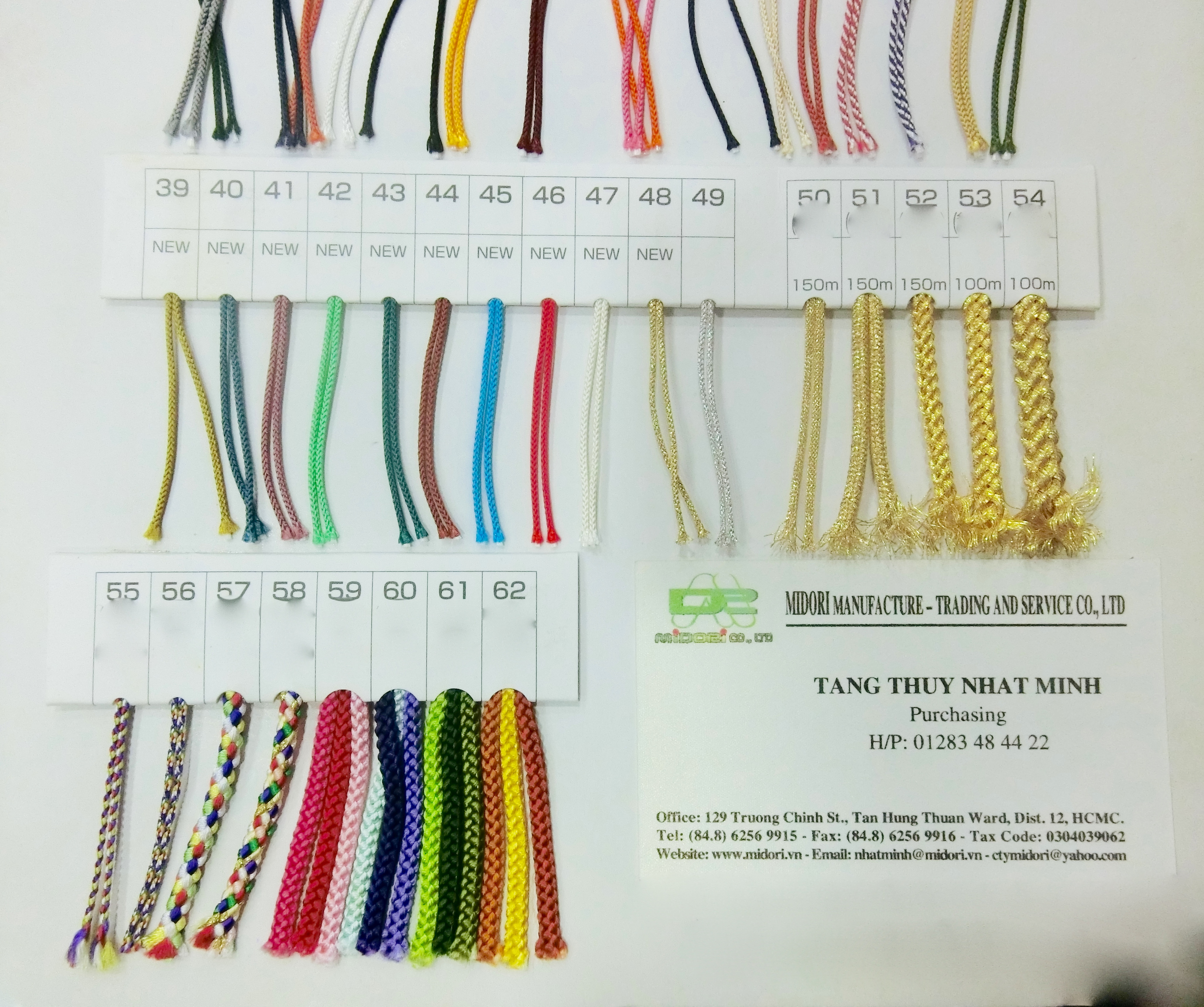 Dây dù, dây se 3mm, dây dù dệt 2,5mm