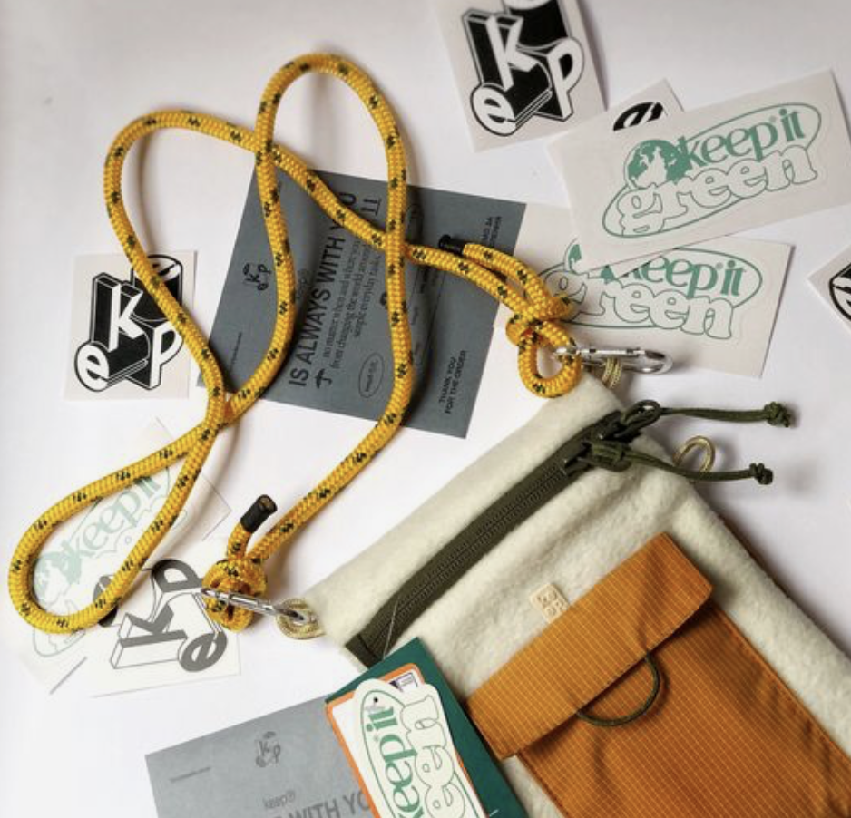 Dây tròn màu vàng 3 sọc 6mm, dây may qoai Balô