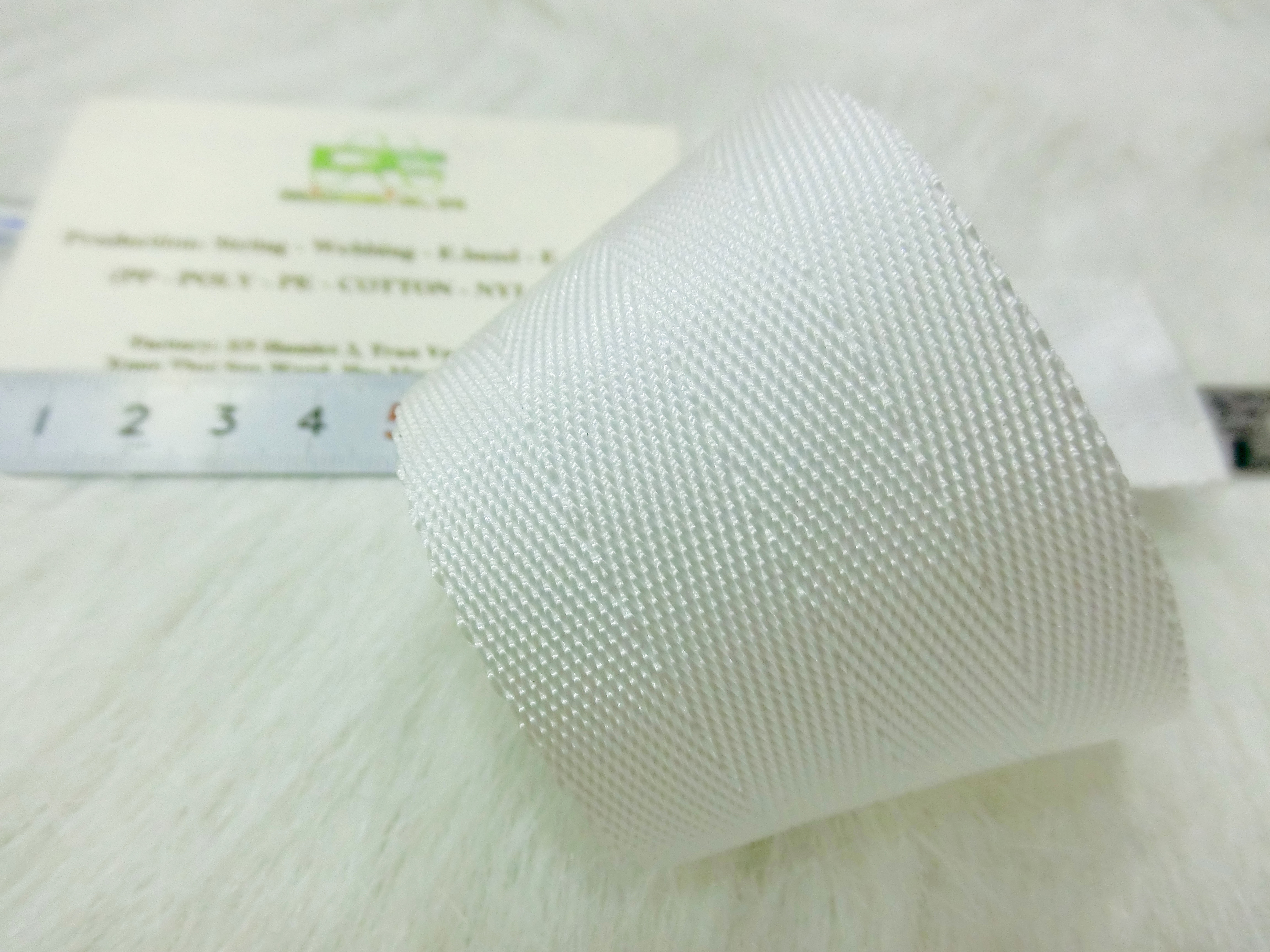 Dây twill màu trắng 50mm