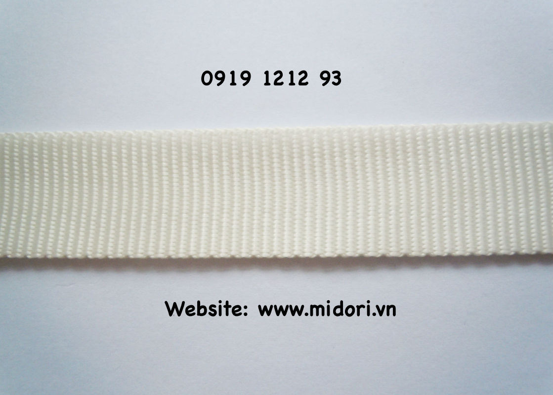 Dây viền màu trắng tẩy