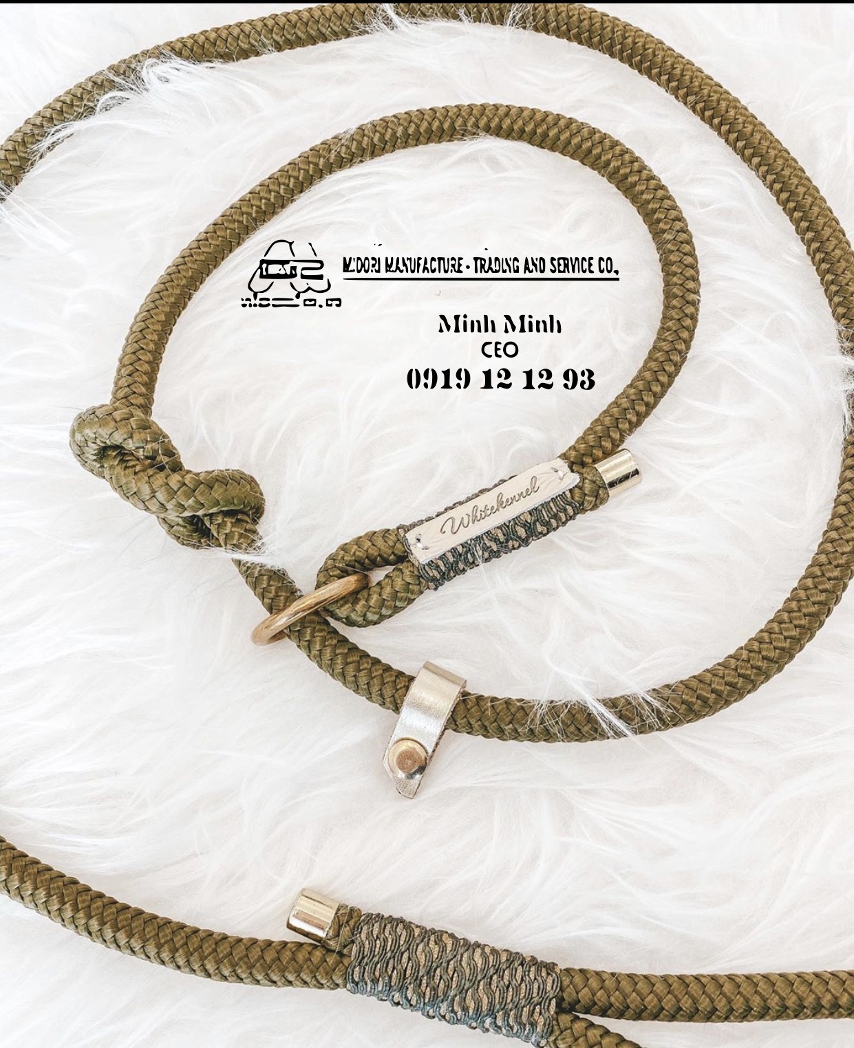 ROPE BEIGE, DÂY DẪN CHÓ
