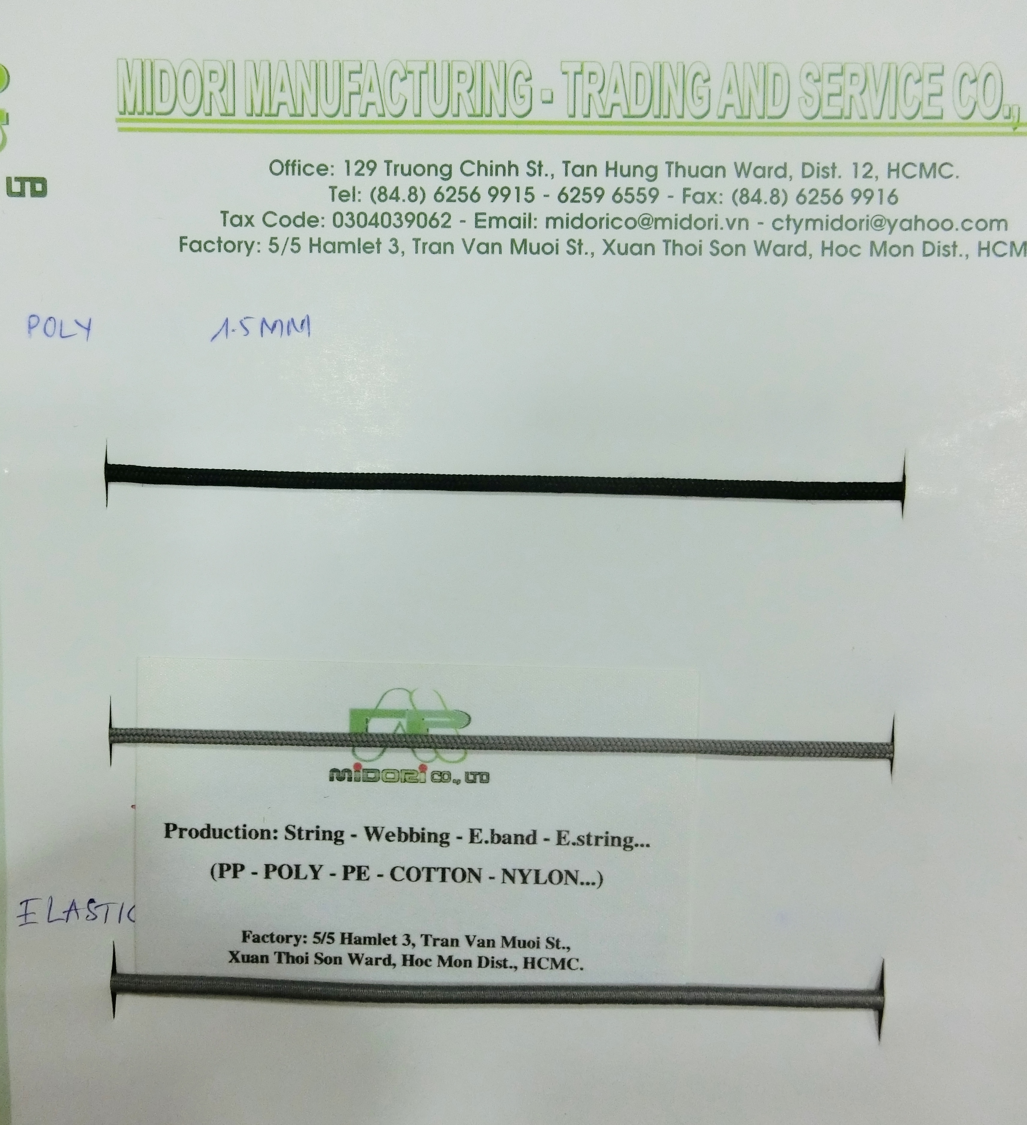 String - Dây dù Poly