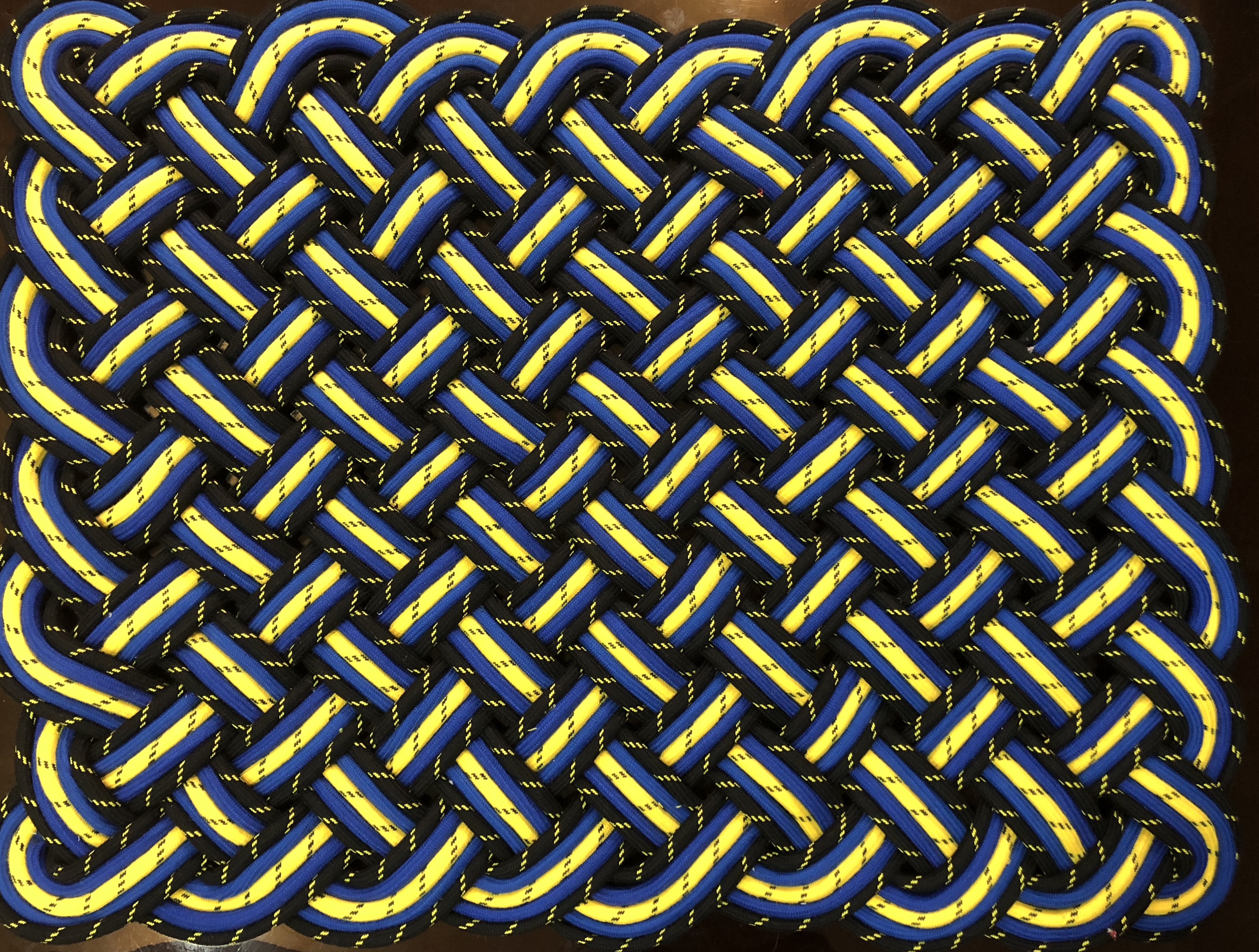 Thảm đan từ dây rope, trang trí nội thất cao cấp, place mat